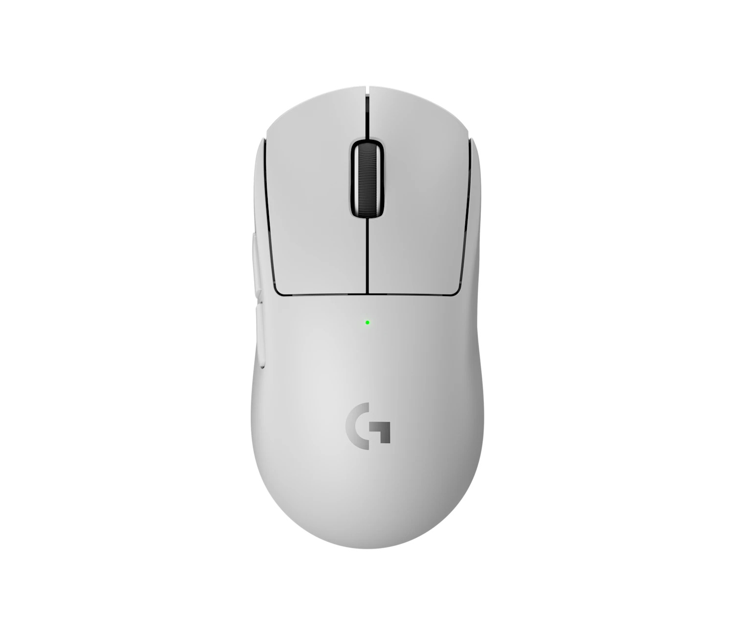 Logitech G Pro X Superlight 2 Dex wireless gaming mouse photographed on a dark desk