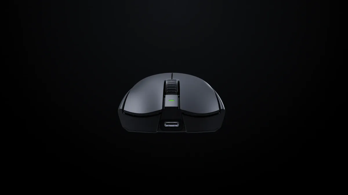 Razer Viper V3 Pro ultralight wireless gaming mouse on a black esports mat